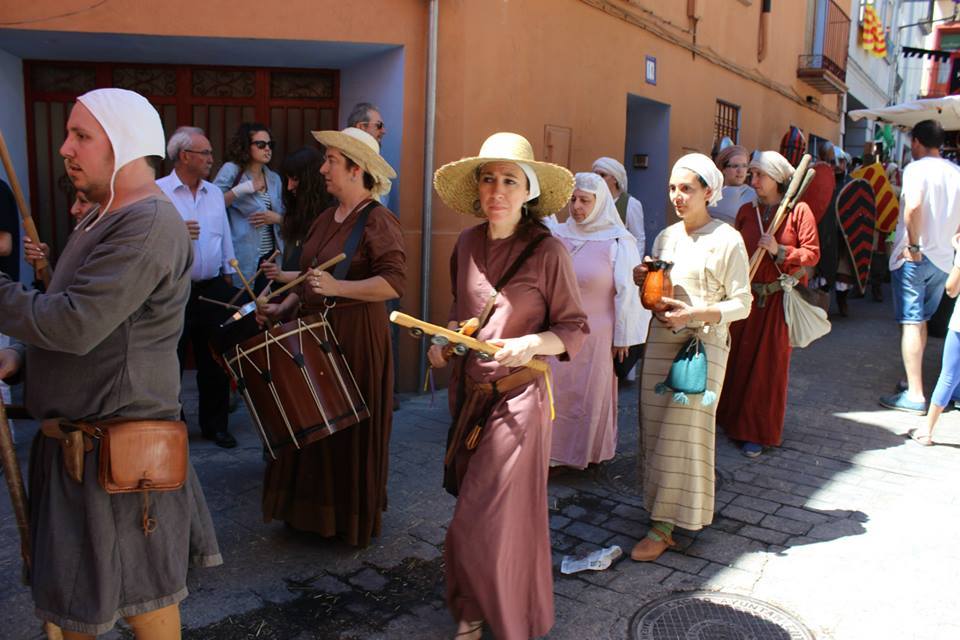 Almogávares de Zaragoza en el desfile de las Alfonsadas de Calatayud