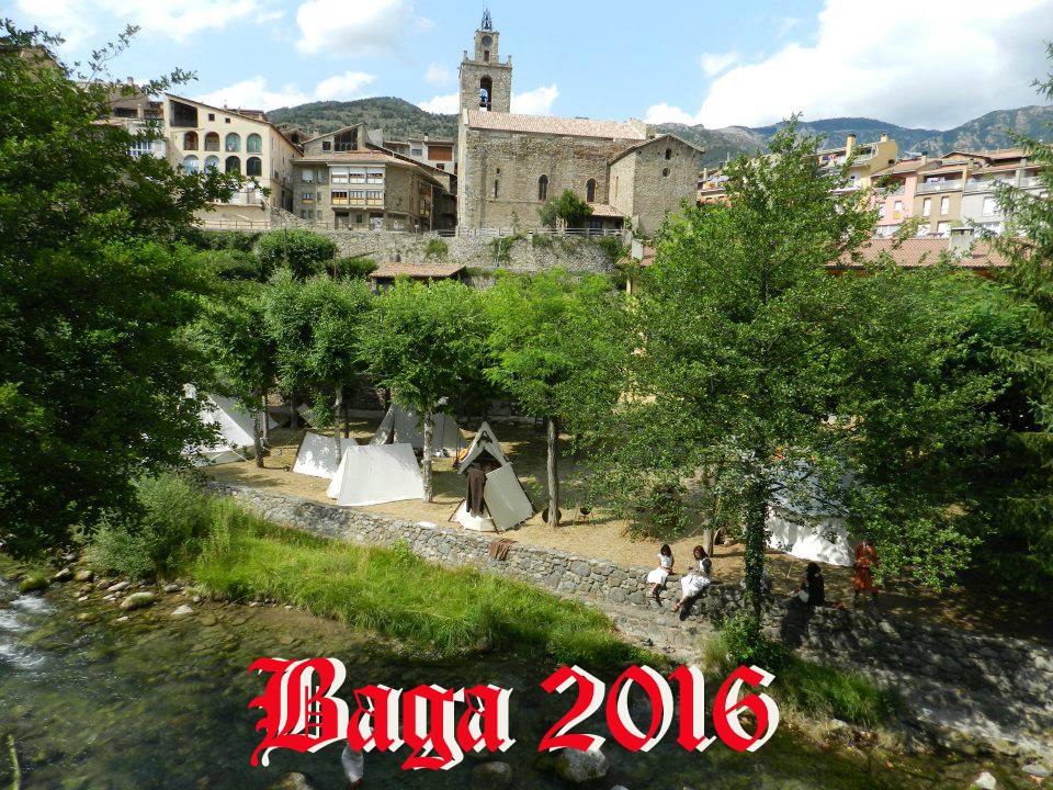 Cartel Bagá medieval 2016